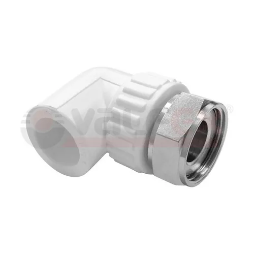 ППР Колено с накидной гайкой серое Valfex - d. 25 x 1